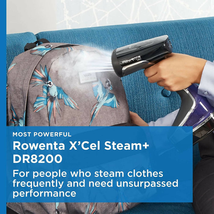 Rowenta DR82 X-Cel Steam Force 手持式服裝/織物蒸汽熨燙機（翻新）