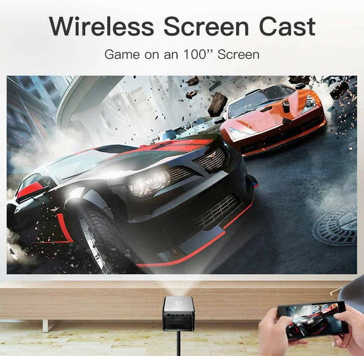 JMGO(坚果）J6S NATIVE 1080P FULL HD 4K PROJECTOR WITH ANDROID, 1100 ANSI LM, AUTO FOCUS,DLP, 3D, WIFI, BLUETOOTH SPEAKER, SMART HOME CINEMA VIDEO PROJECTOR