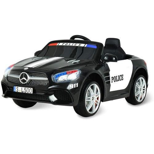 UENJOY 12V Mercedes-Benz SL500 Kids Ride On Car (Police Edition)