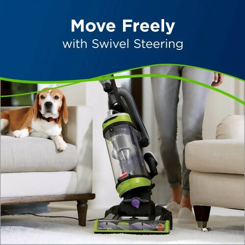 BISSELL Cleanview Swivel Upright Vacuum with Swivel Steering, Bagless, Edge to Edge Suction for Home, Pets - 2252