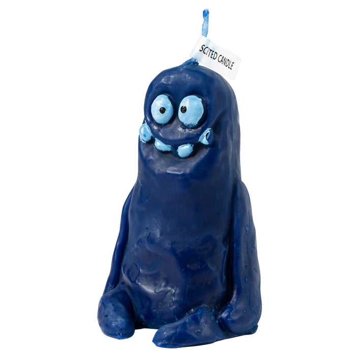 Rejuuv Thin Mudman Shaped Scented Candle - Blue