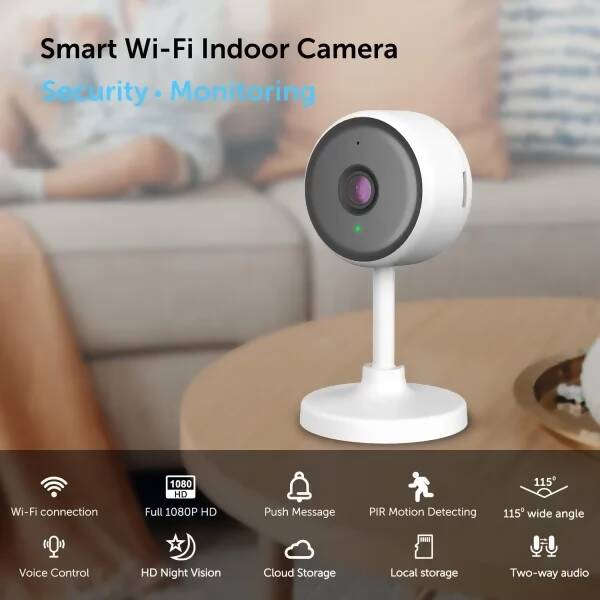 eco4life Wi-Fi 智慧型 IP 室內攝影機 1080P - 9C