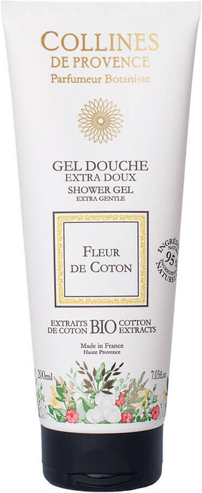 法國天然香氛沐浴露 - 棉花 Shower Gel - Cotton Flower 200ml