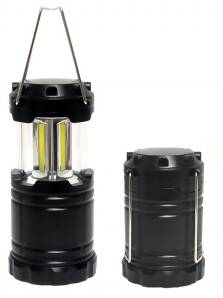 Cob Camping Lantern Light - Black