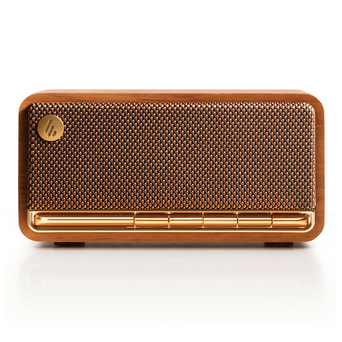 Edifier MP230 Portable Bluetooth Speaker, Wireless Speaker with Stereo Sound for Outdoor Travel - Classic Wooden