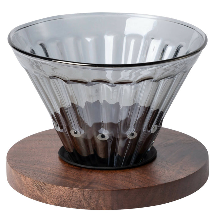 Ventray Home Coffee Dripper with Walnut Holder