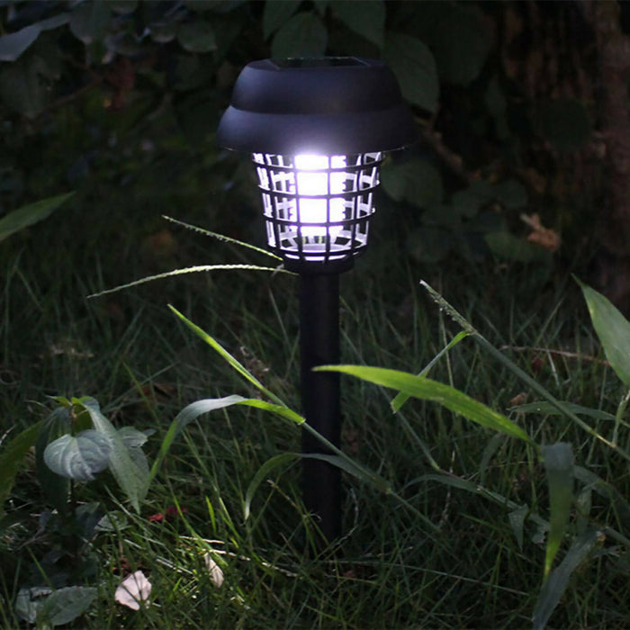 VGI 4PCS Solar Powered Garden LED Light/Bugs Zapper