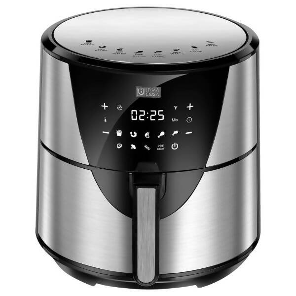 Ultima Cosa Presto Luxe Grande Air Fryer 8L (Stainless Steel)