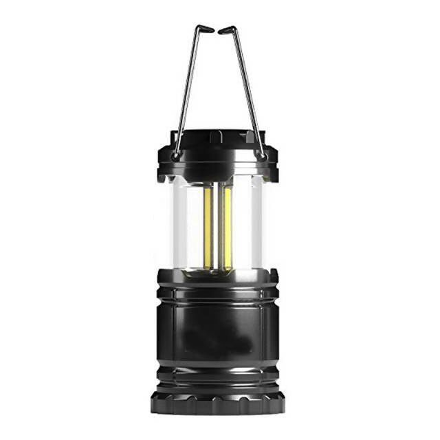 Cob Camping Lantern Light - Black