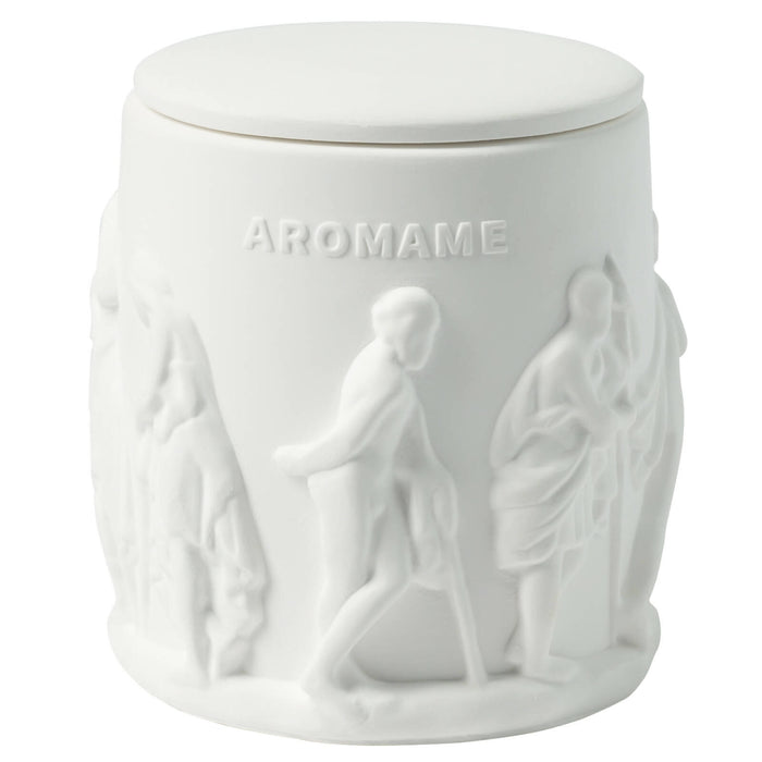 Rejuuv Organic Soy Candle with Sculptured Plaster Container
