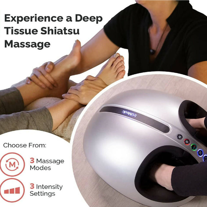 Trumedic IS4000i Shiatsu Foot Massager Machine with Heat