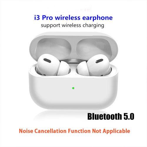 I3 Pro TWS Wireless Earbuds, Headphones Pop-up Display (iOS Only) -- Noise Cancellation function not applicable