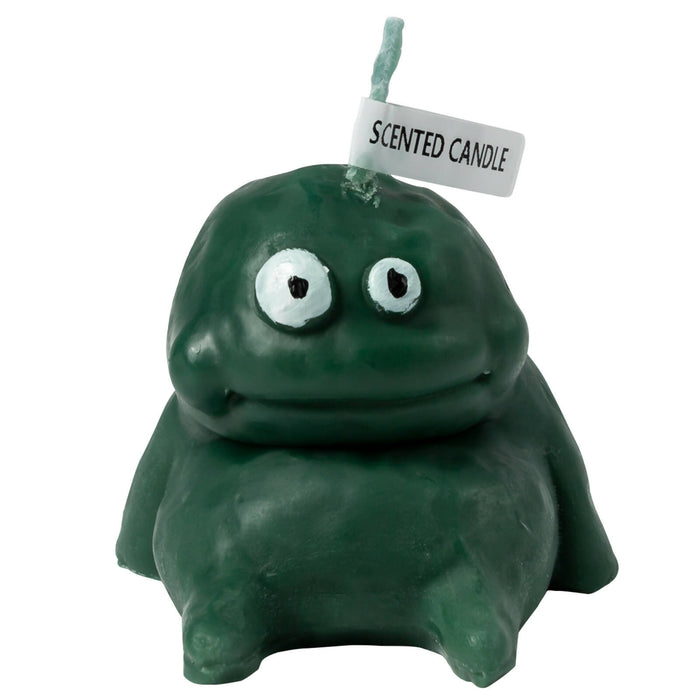 Rejuuv Fat Mudman Shaped Scented Candle - Dark Green
