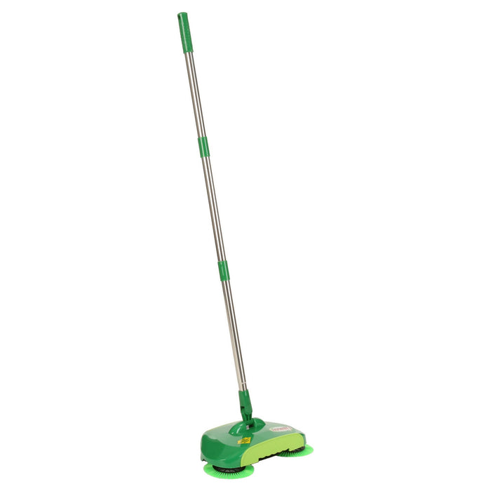 Libman Spiral Sweep Broom with Spinning Brushes