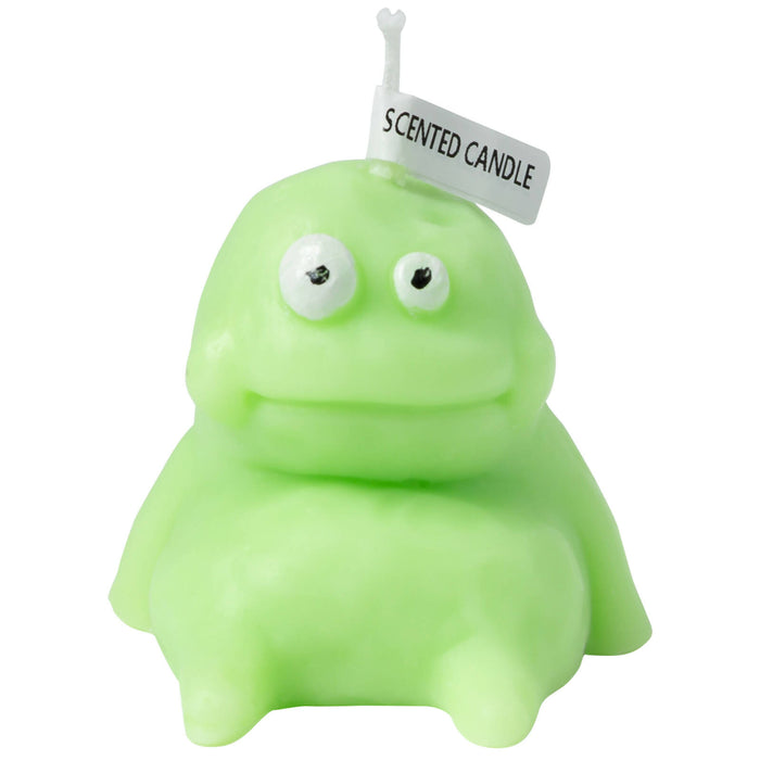 Rejuuv Fat Mudman Shaped Scented Candle - Green