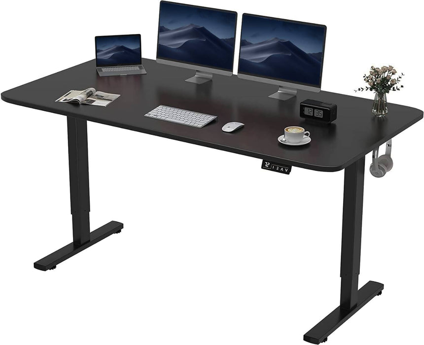 1.4M電動升降桌帶電子高度顯示屏