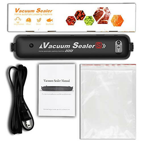Compact Vacuum Sealer Machine, Automatic Vacuum Air Sealing Machine System for Food Packing, Preservation and Storage Safety