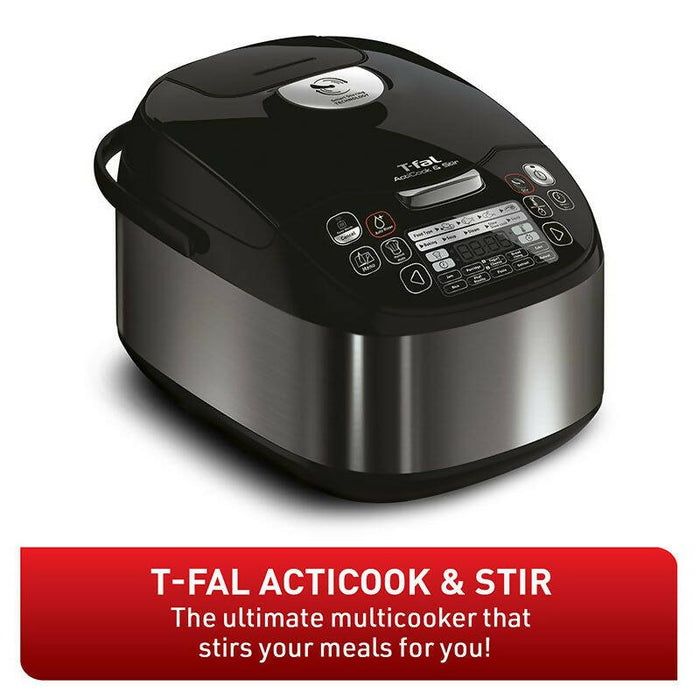 T-Fal Acticook and Stir - 黑色 - RK901B51