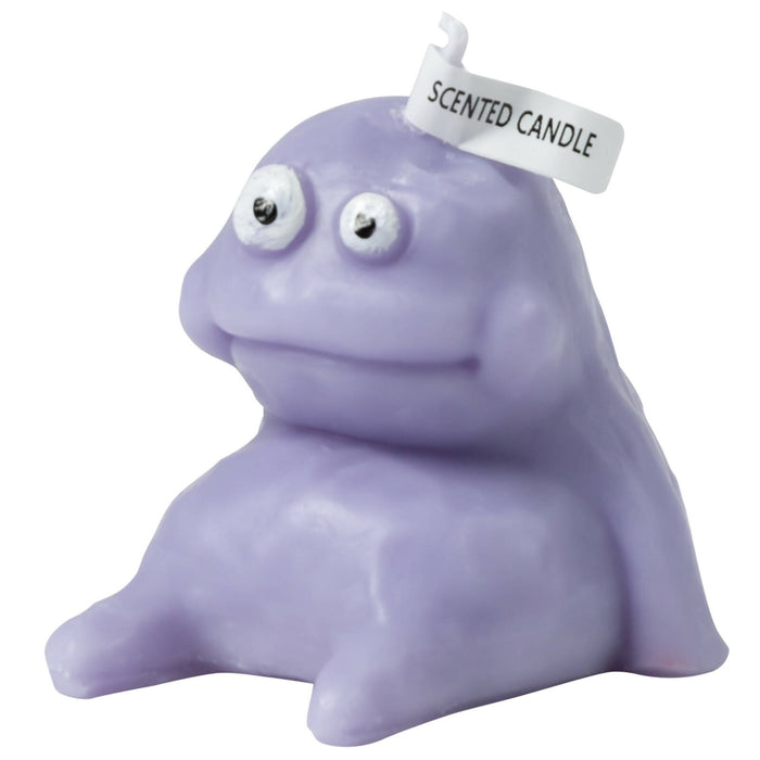 Rejuuv Fat Mudman Shaped Scented Candle - Purple