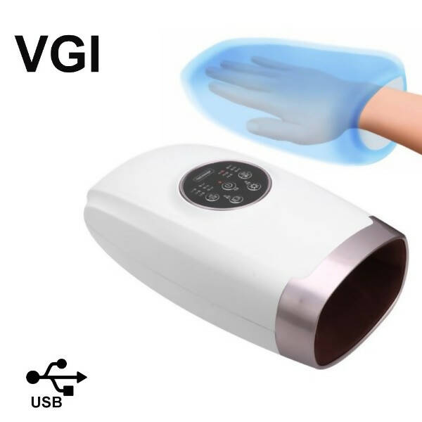 VGI RECHARGEABLE SHIATSU HAND MASSAGER WITH AIR PRESSURE, WRIST