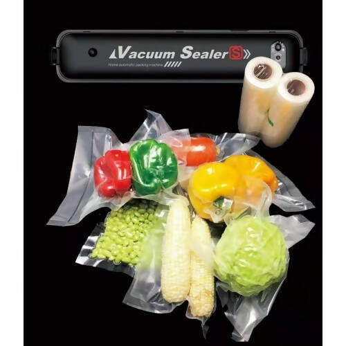 Compact Vacuum Sealer Machine, Automatic Vacuum Air Sealing Machine System for Food Packing, Preservation and Storage Safety