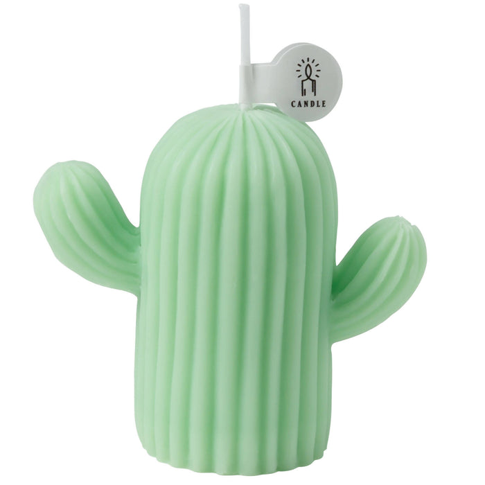 Rejuuv Cactus Shaped Scented Candle with Fragrance (4 colors)