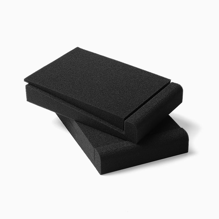 SS5 Studio Monitor Isolation Pads, High-Density Acoustic Foam Tilted Tabletop