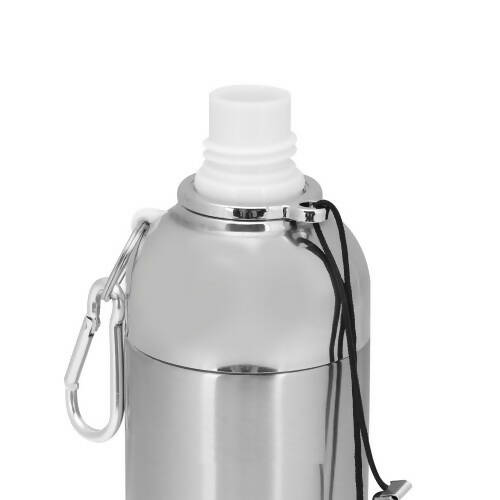 PHLUID 18oz Water Bottle, Stainless Steel Canteen Bottle with Carabiner