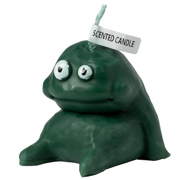 Rejuuv Fat Mudman Shaped Scented Candle - Dark Green
