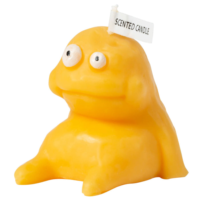 Rejuuv Fat Mudman Shaped Scented Candle - Yellow