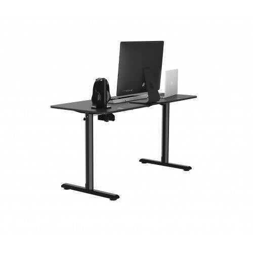 MSW Electric Standing Desk, 140 x 60 cm Steel Adjustable Height Desk
