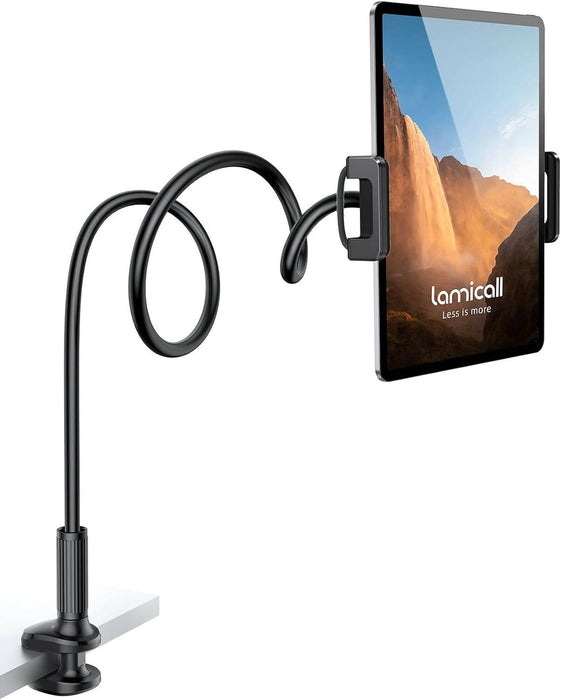 Lamicall LS07 Gooseneck Tablet Stand - Black