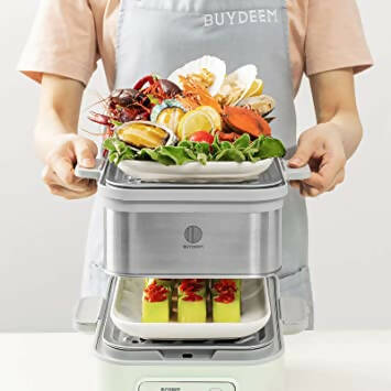 Buydeem A501 Double-Layer Steaming Rack